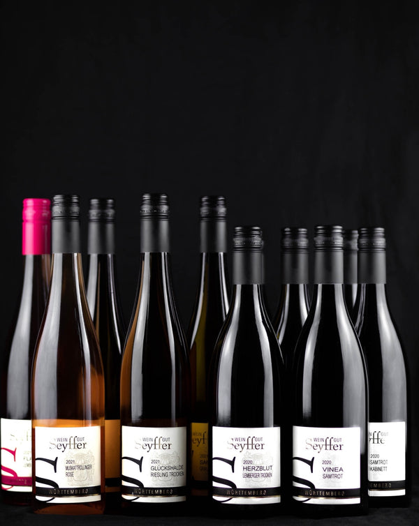 12er Probepaket - Trocken & Halbtrocken - Weingut Seyffer